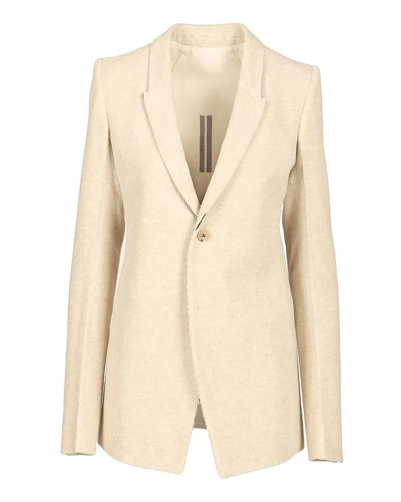 Rick Owens Blazer - Weiß Weiß