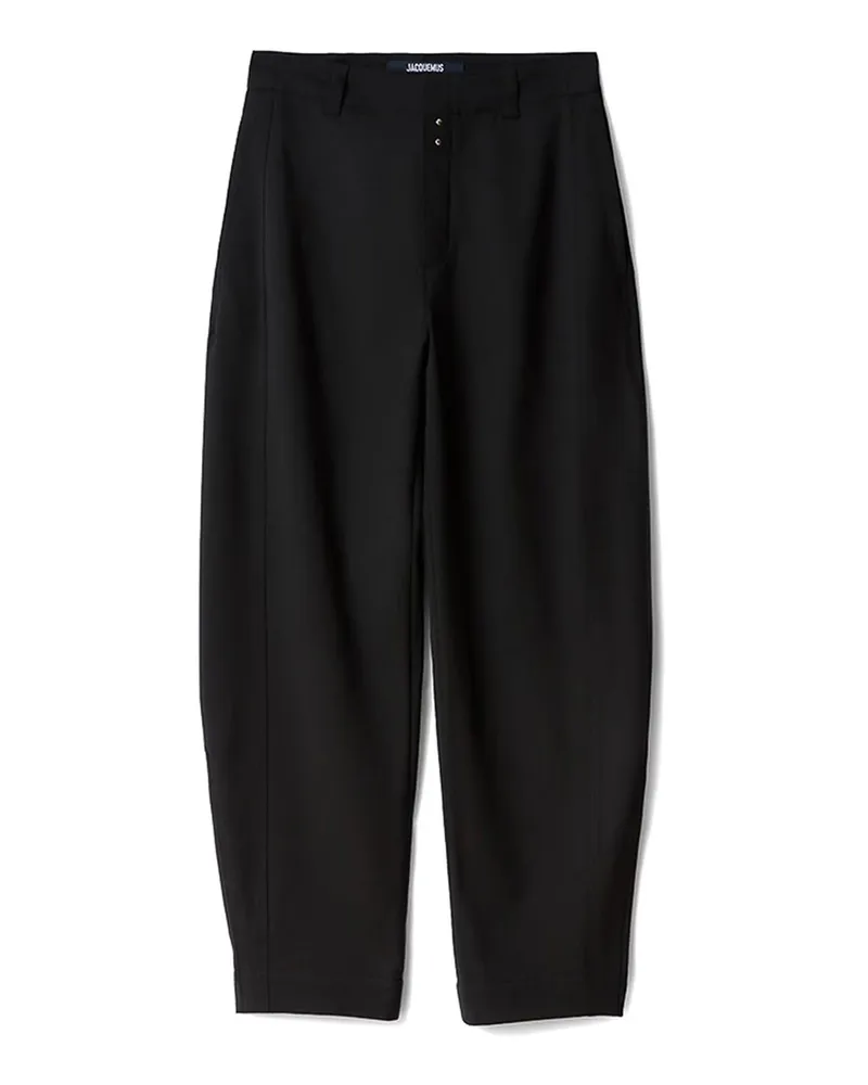 Jacquemus Casual Hose - Schwarz Schwarz
