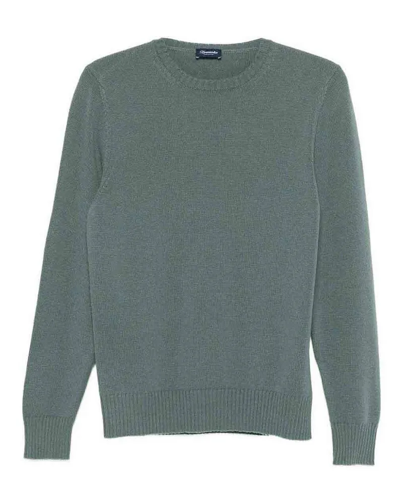 Drumohr  Rundhalspullover - Grün Grün