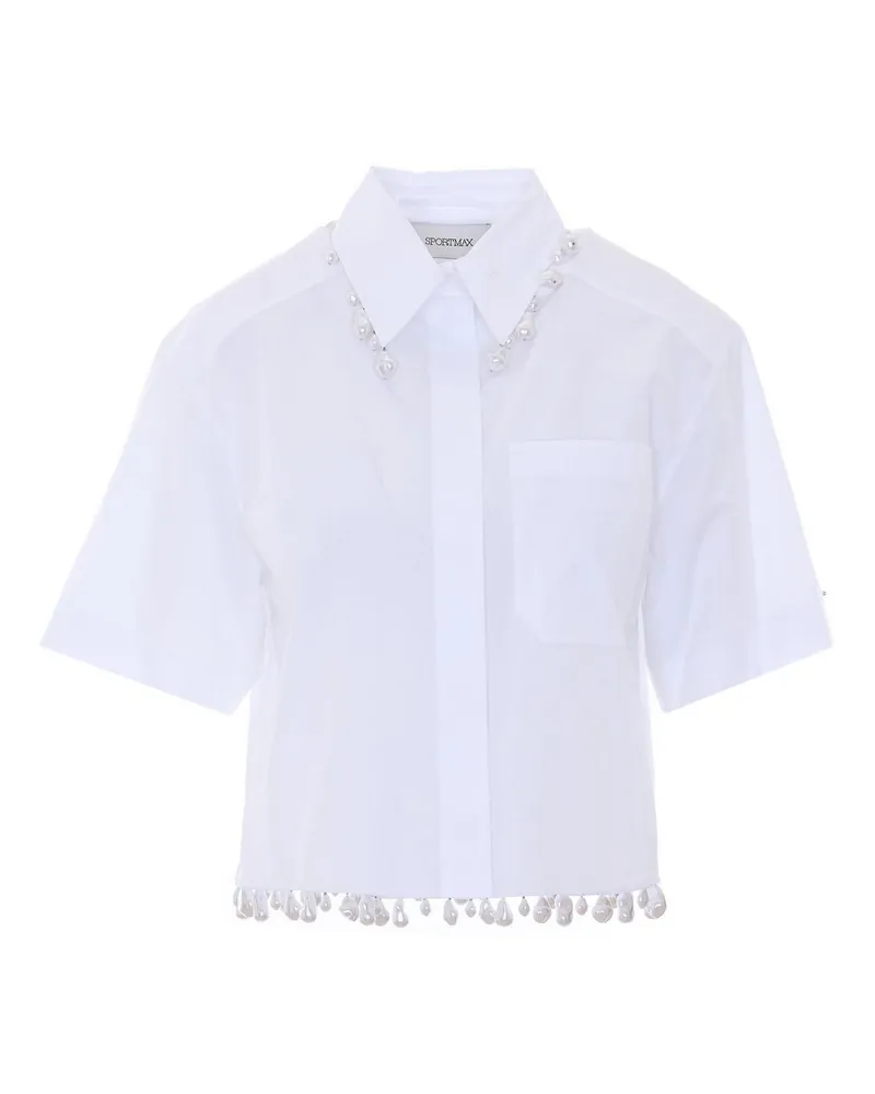 SPORTMAX Hemd - Weiß Weiß