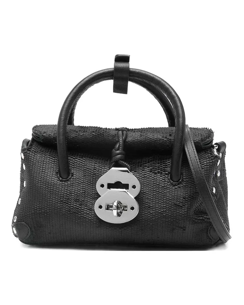 Zanellato Shopper - Schwarz Schwarz