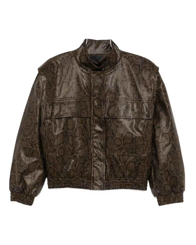 Twin-Set Rollkragenpullover - Braun Braun