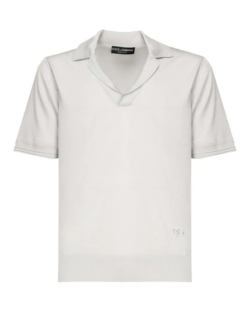 Dolce & Gabbana Poloshirt - Grau Grau