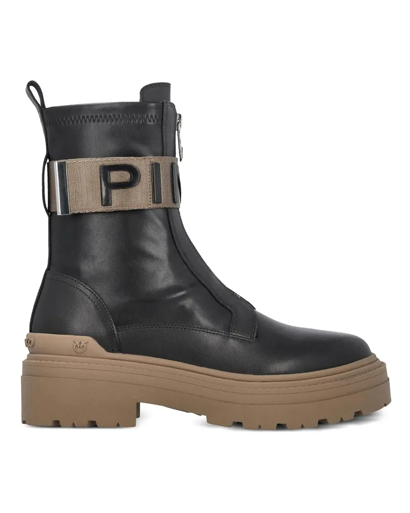 Pinko Stiefel - Schwarz Schwarz