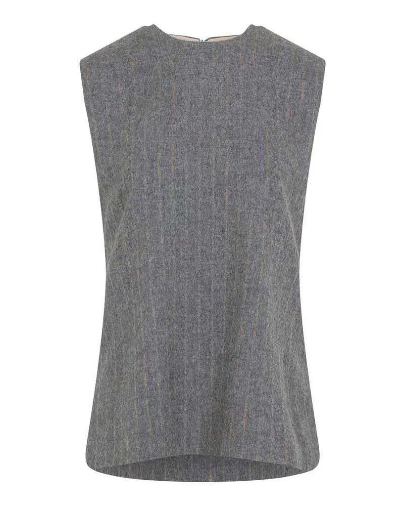 Carven Top - Camel Grau