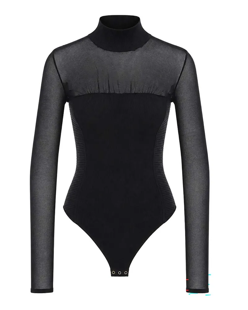 Elisabetta Franchi Top - Schwarz Schwarz