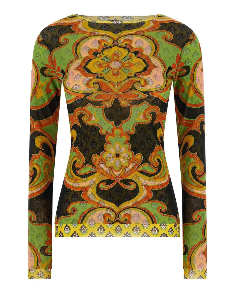 Etro Rundhalspullover - Bunt Bunt