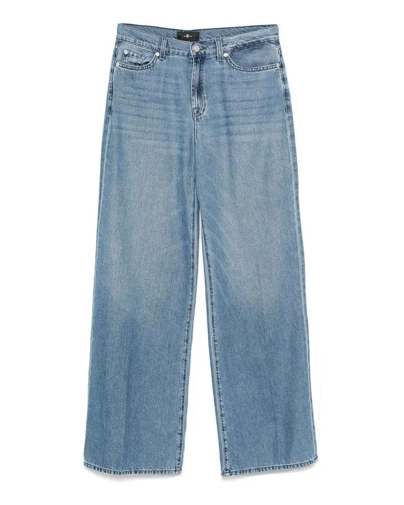 Seven7 Bootcut Jeans - Blau Blau