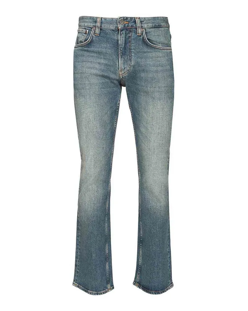 Emporio Armani Straight Leg Jeans - Blau Blau