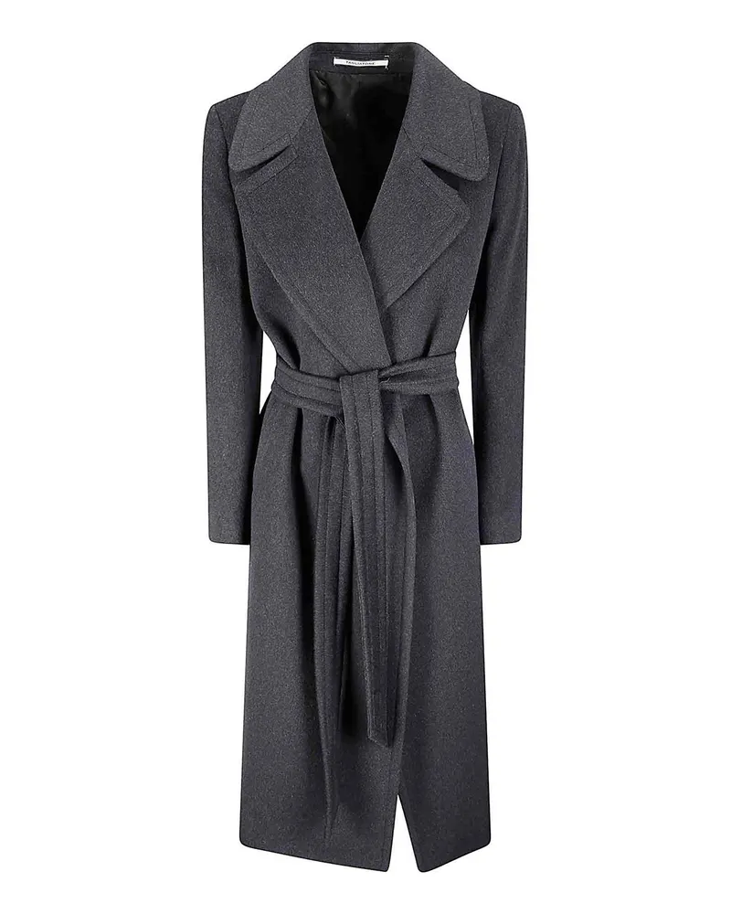 Tagliatore Knielanger Mantel - Grau Grau