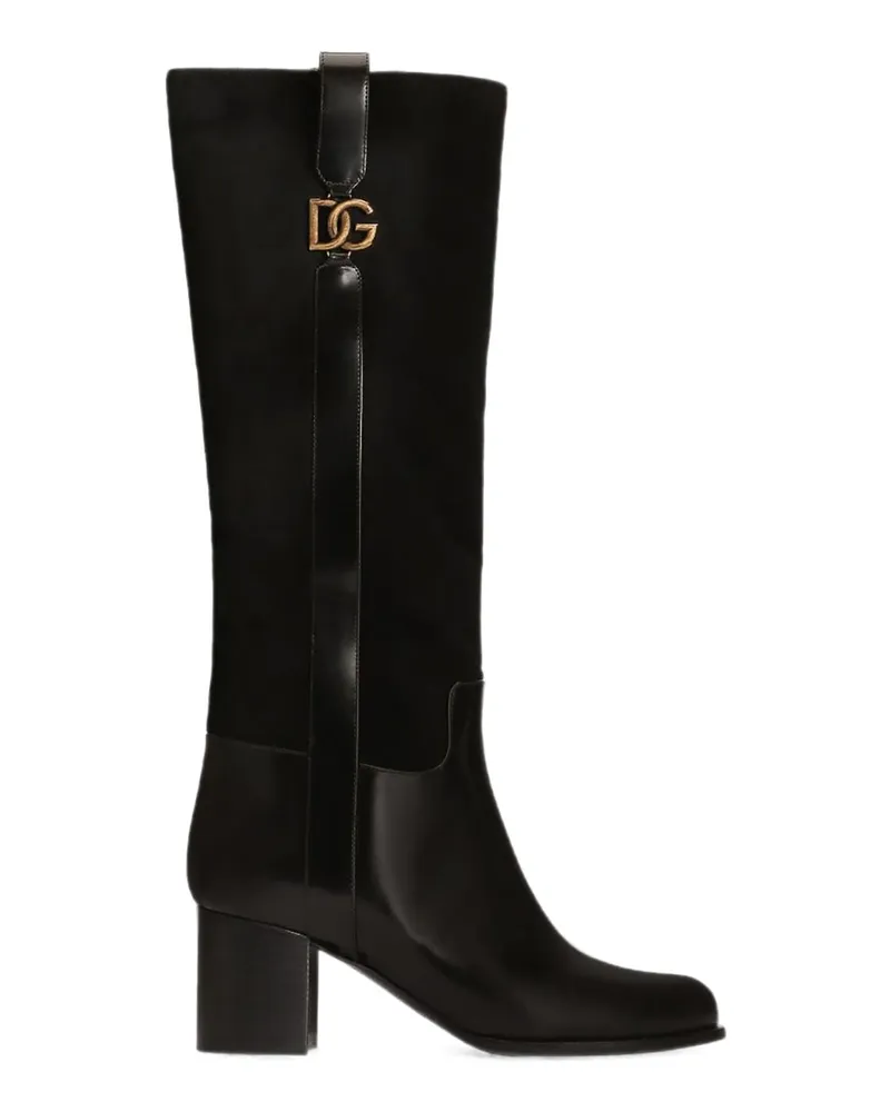 Dolce & Gabbana Stiefeletten - Schwarz Schwarz