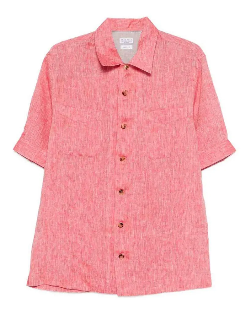 Brunello Cucinelli Hemd - Rot Rot