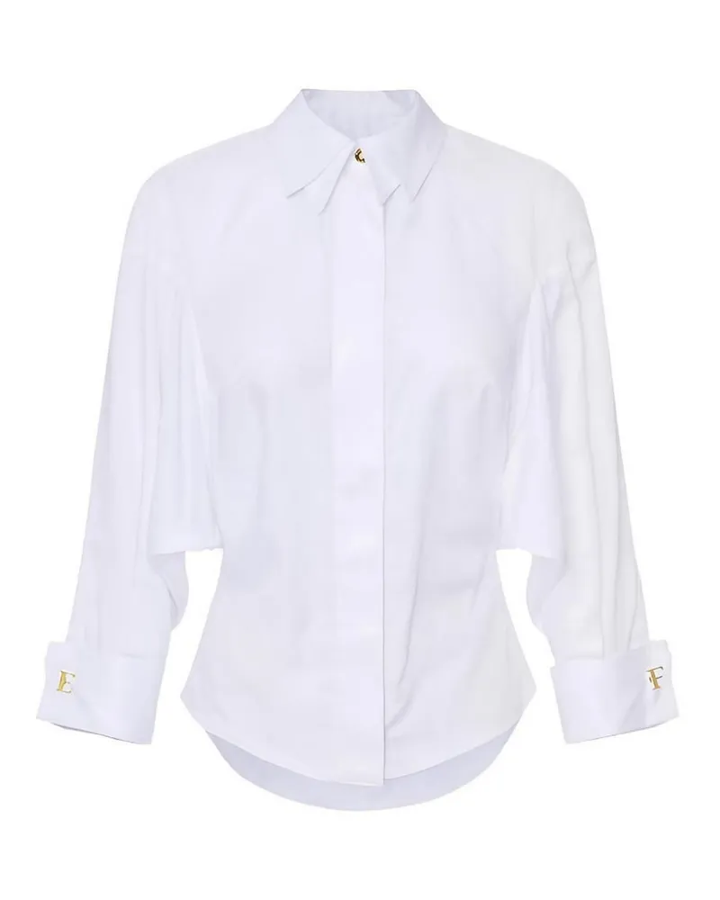 Elisabetta Franchi Hemd - Weiß Weiß