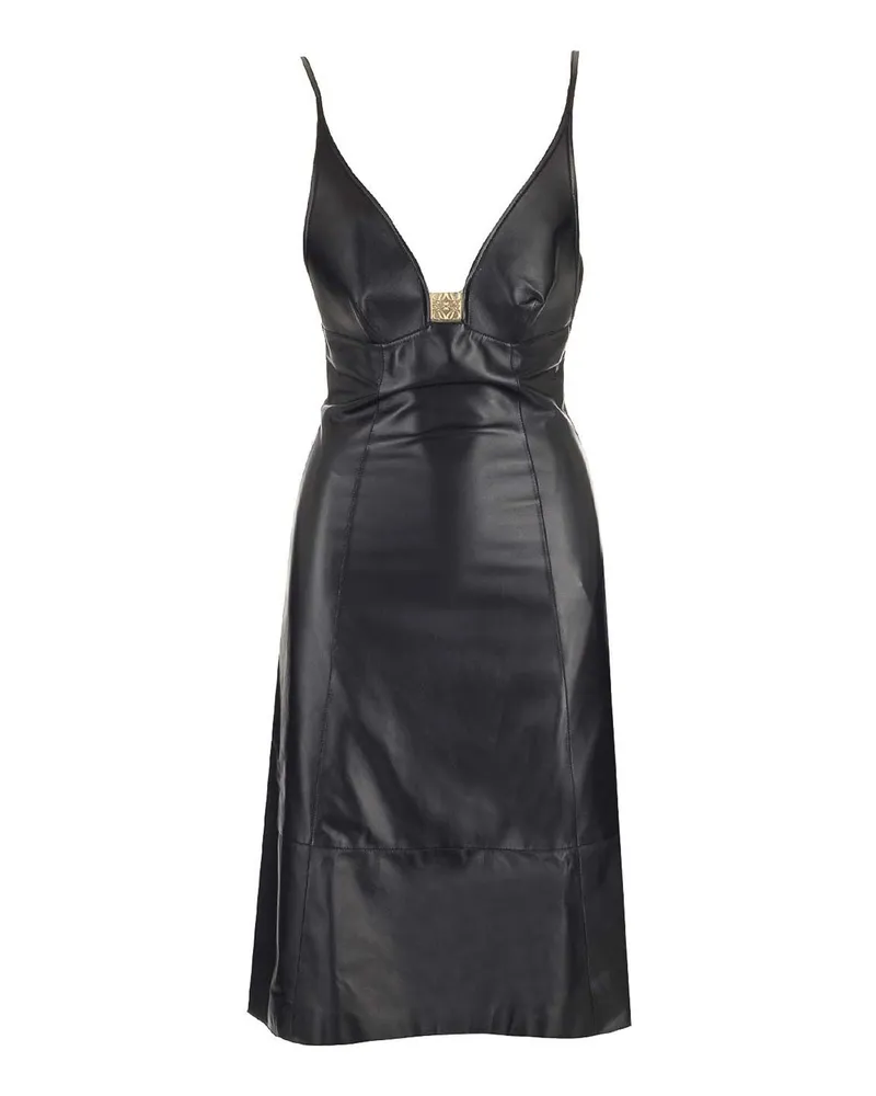 Loewe Kurzes Kleid - Schwarz Schwarz