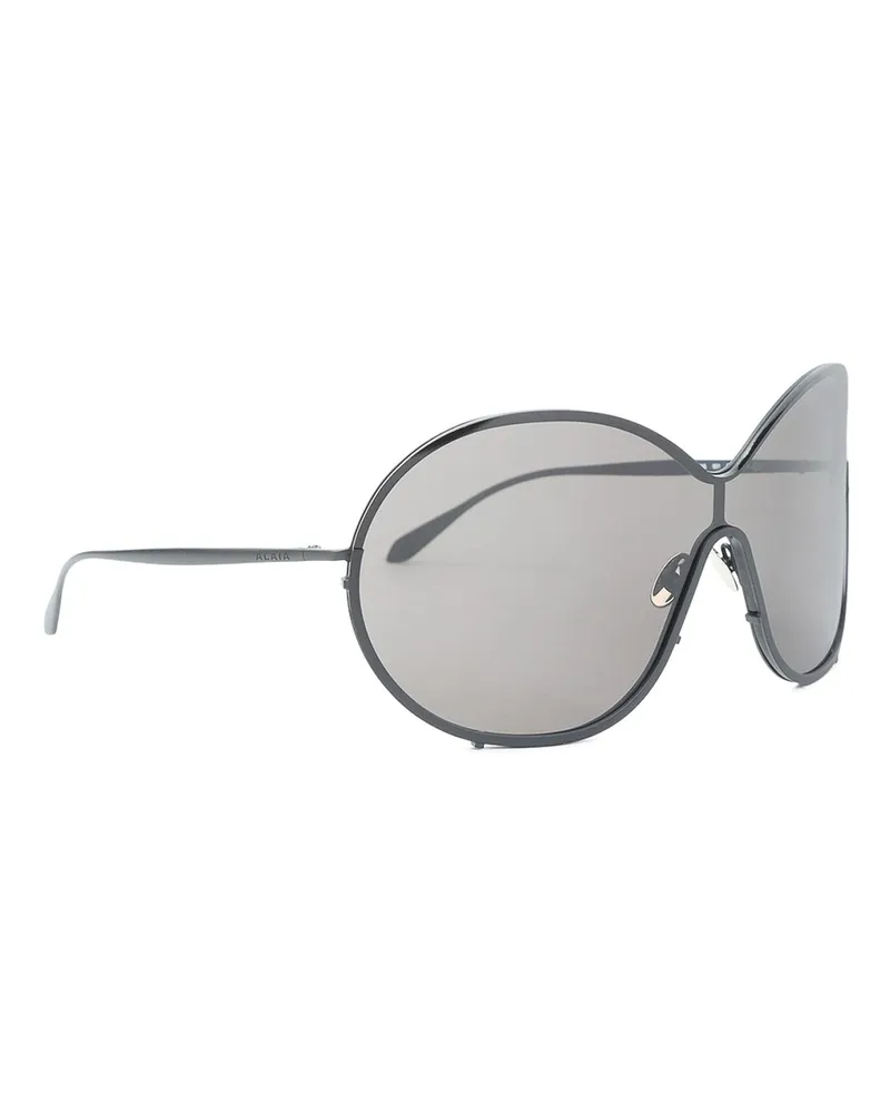 Alaïa Sonnenbrille - Schwarz Schwarz