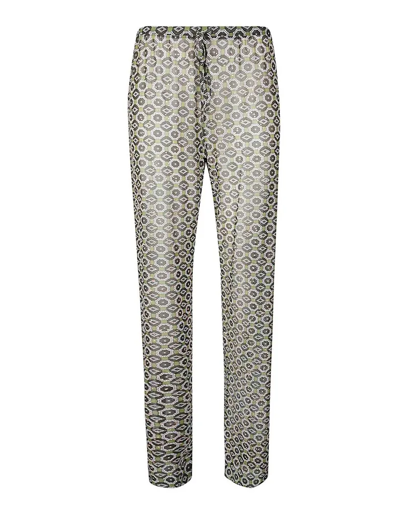 Dries van Noten Casual Hose - Grün Grün