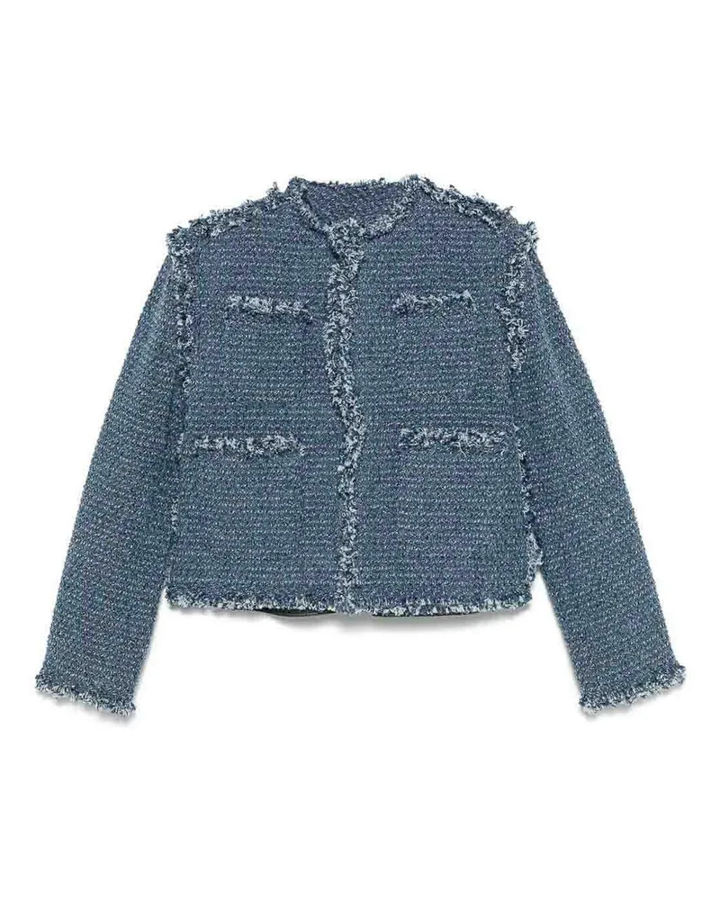 Sacai Jeansjacke - Jeansblau Jeansblau