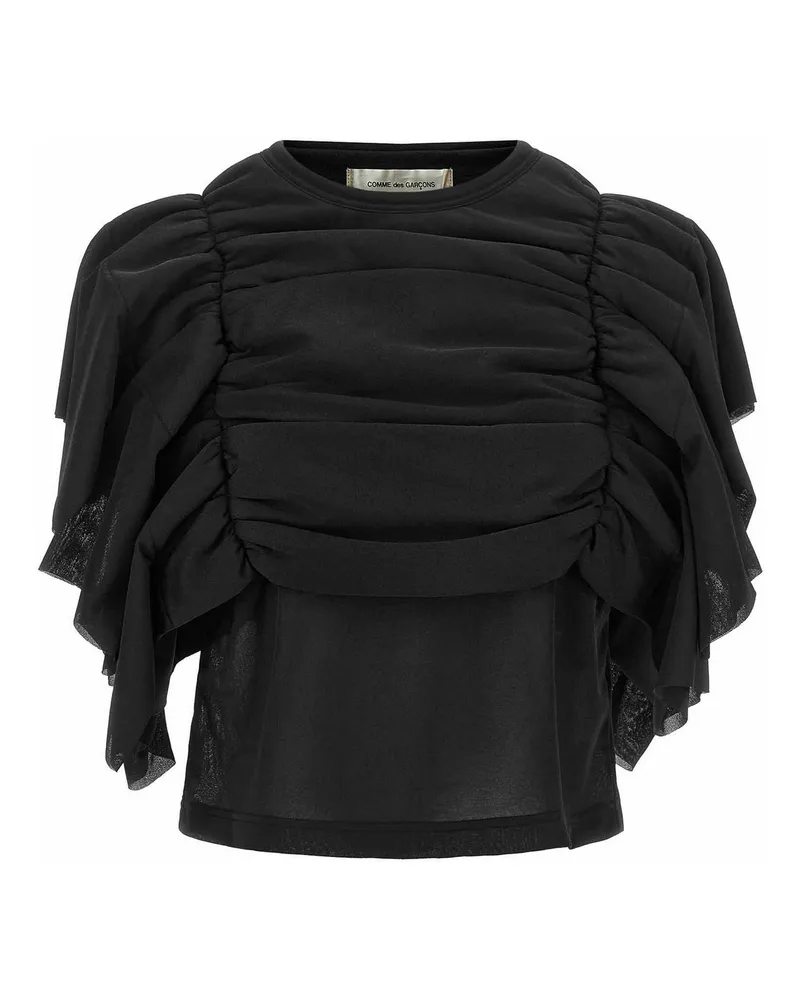 Comme des Garçons Top - Schwarz Schwarz
