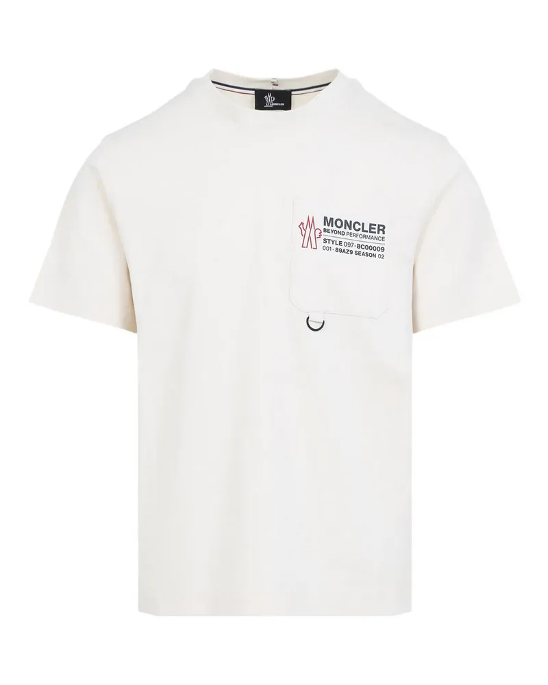 Moncler T-Shirt - Beige Beige
