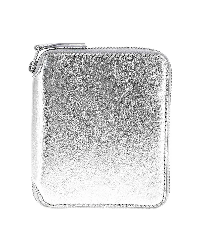 Comme des Garçons Portemonnaie - Silber Silber