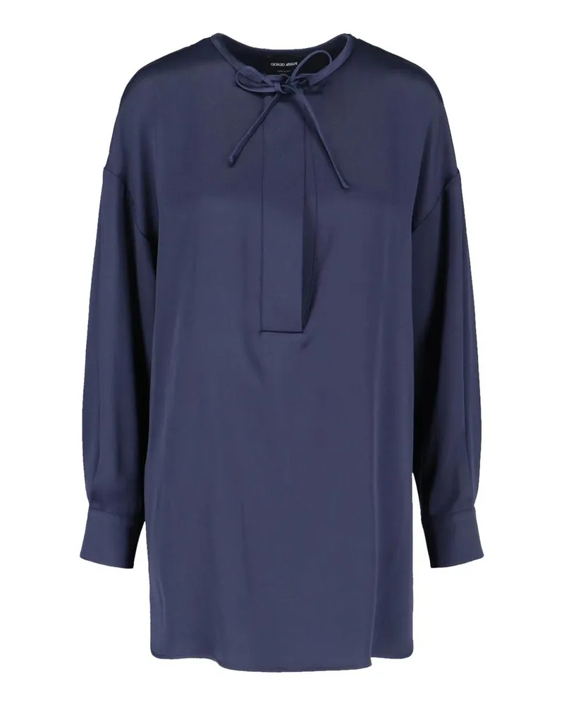 Giorgio Armani Hemd - Blau Blau