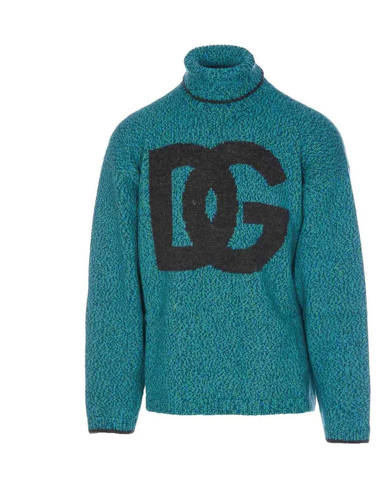 Dolce & Gabbana Rundhalspullover - Blau