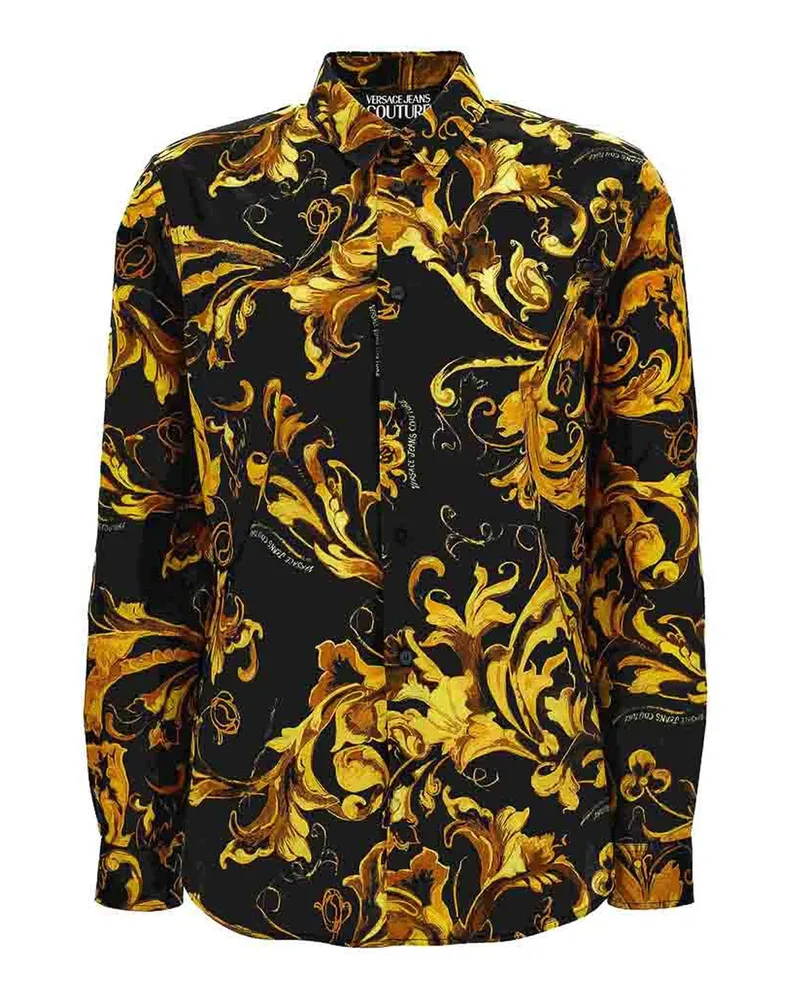 Versace Jeans Hemd - Schwarz Schwarz