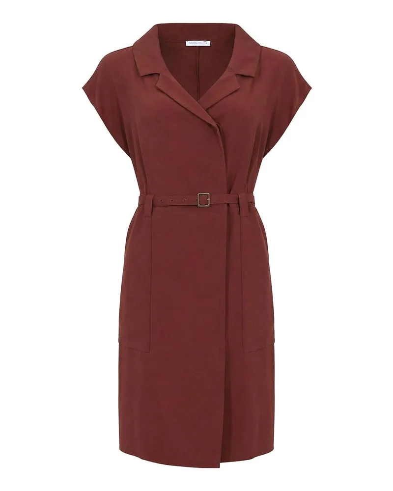 Patrizia Pepe Knielanges Kleid - Braun Braun