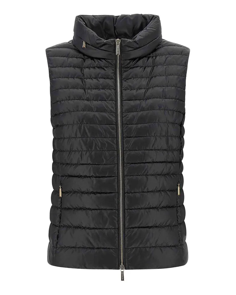 MOORER Weste - Schwarz Schwarz