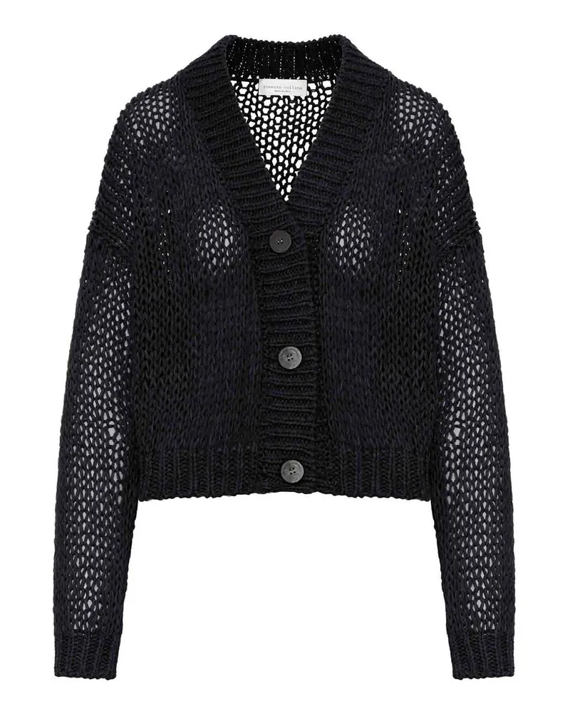 Roberto Collina Cardigan - Schwarz Schwarz