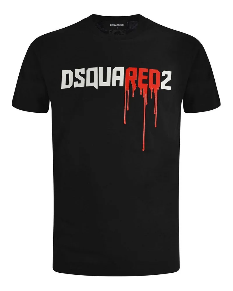 Dsquared2 T-Shirt - Schwarz Schwarz