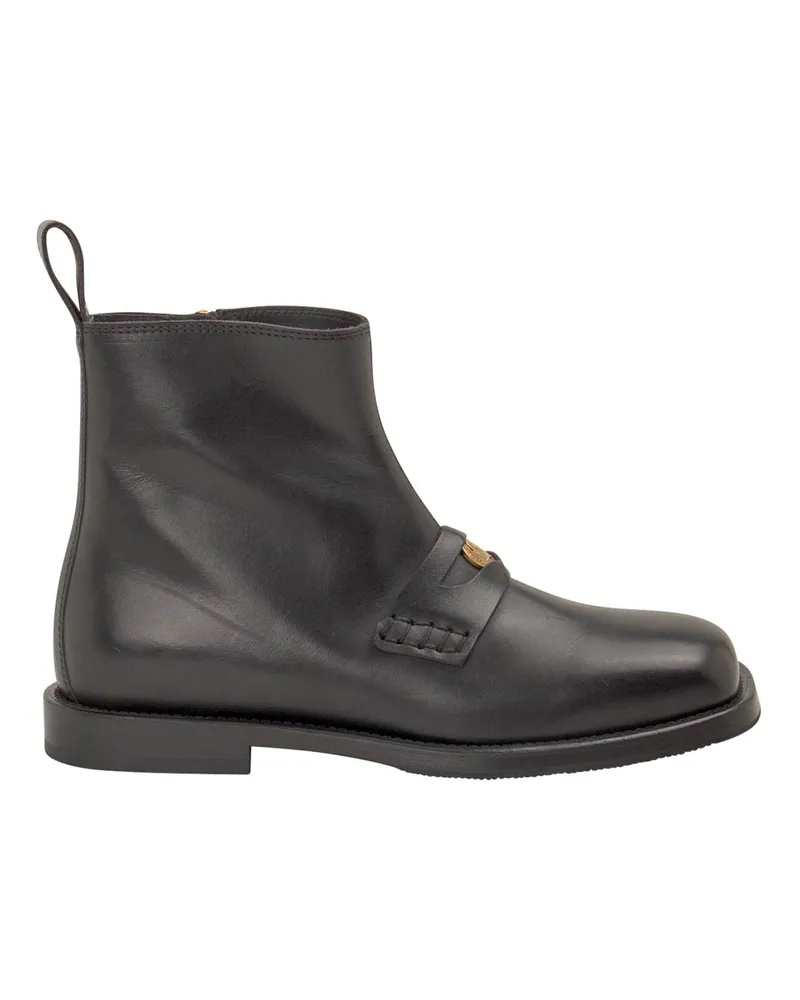 Moschino Stiefeletten - Schwarz Schwarz