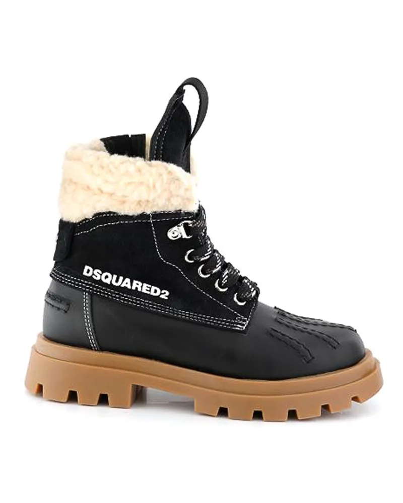 Dsquared2 Stiefel - Schwarz Schwarz