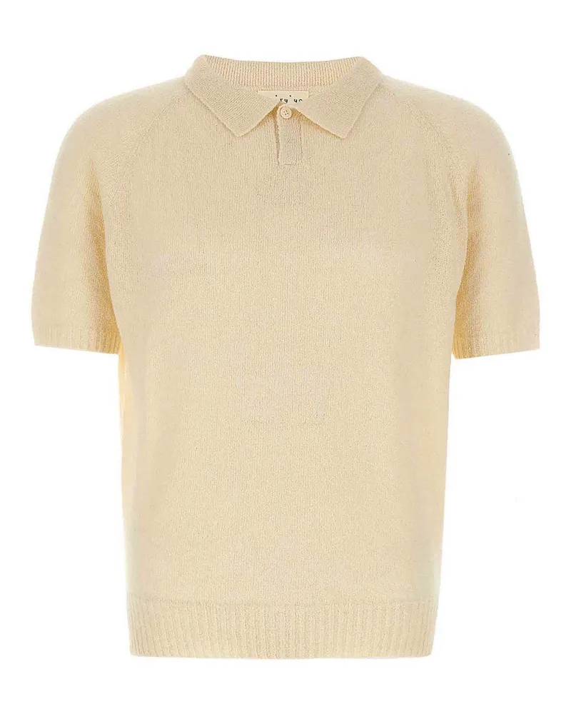 MA'RY'YA Poloshirt - Weiß Weiß