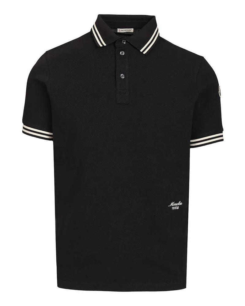 Moncler Poloshirt - Schwarz Schwarz
