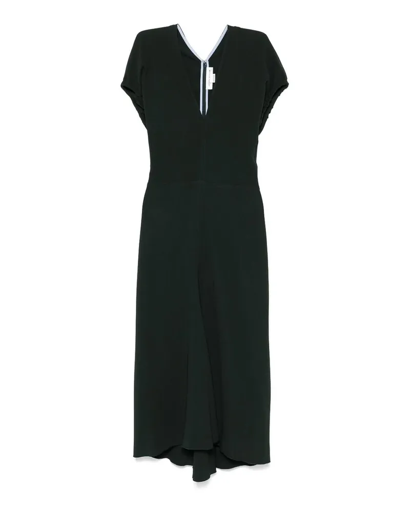 Victoria Beckham Knielanges Kleid - Grün Grün