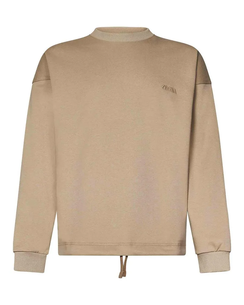Ermenegildo Zegna Sweatshirt - Beige Beige