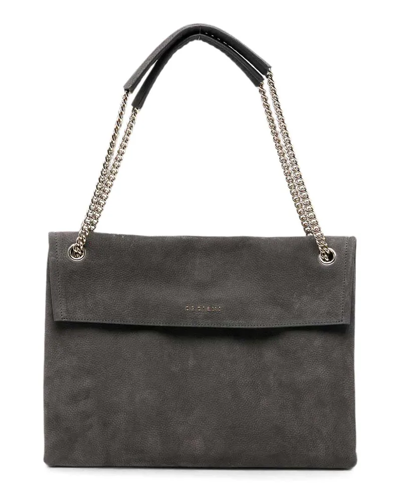 Orciani Schultertasche - Grau Grau