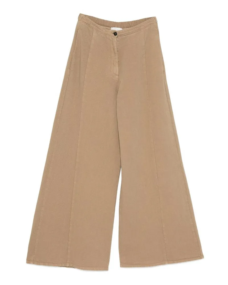 forte_forte Casual Hose - Beige Beige