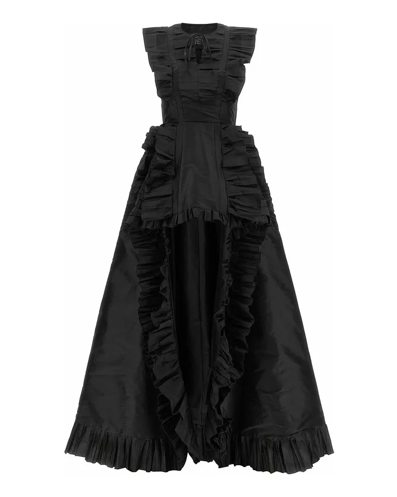 Giovanni Bedin Knielanges Kleid - Schwarz Schwarz