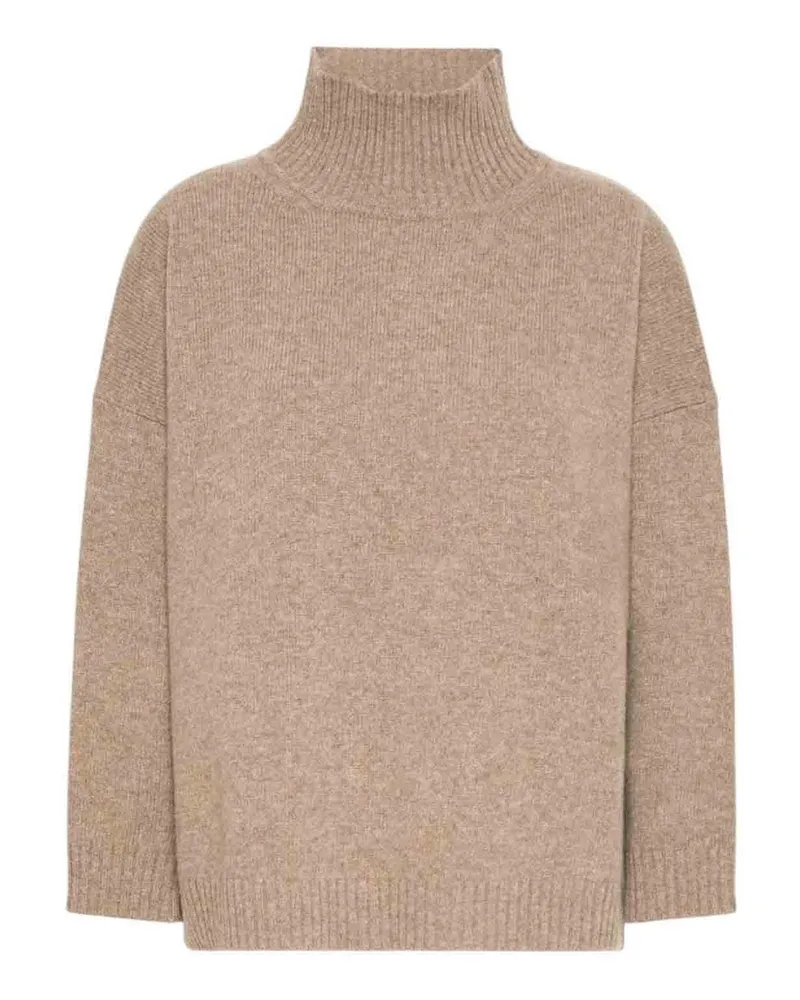 Max Mara Rollkragenpullover - Braun Braun