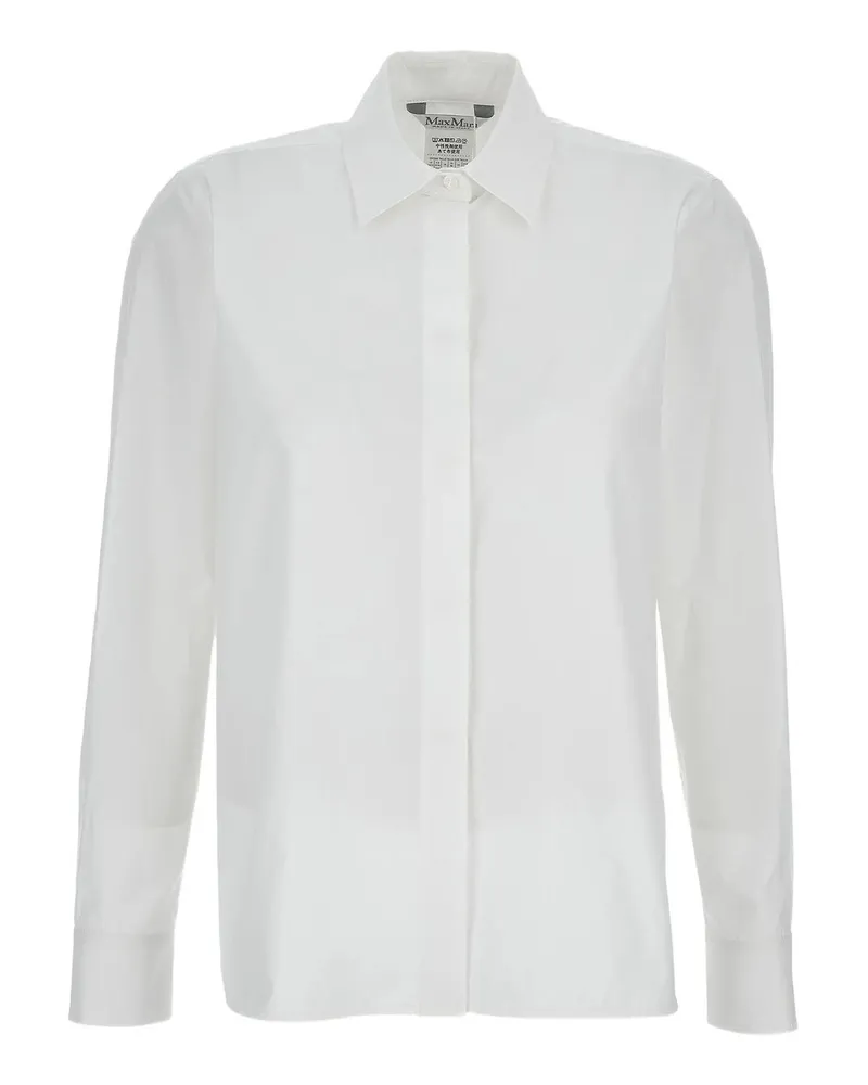 Max Mara Hemd - Weiß Weiß
