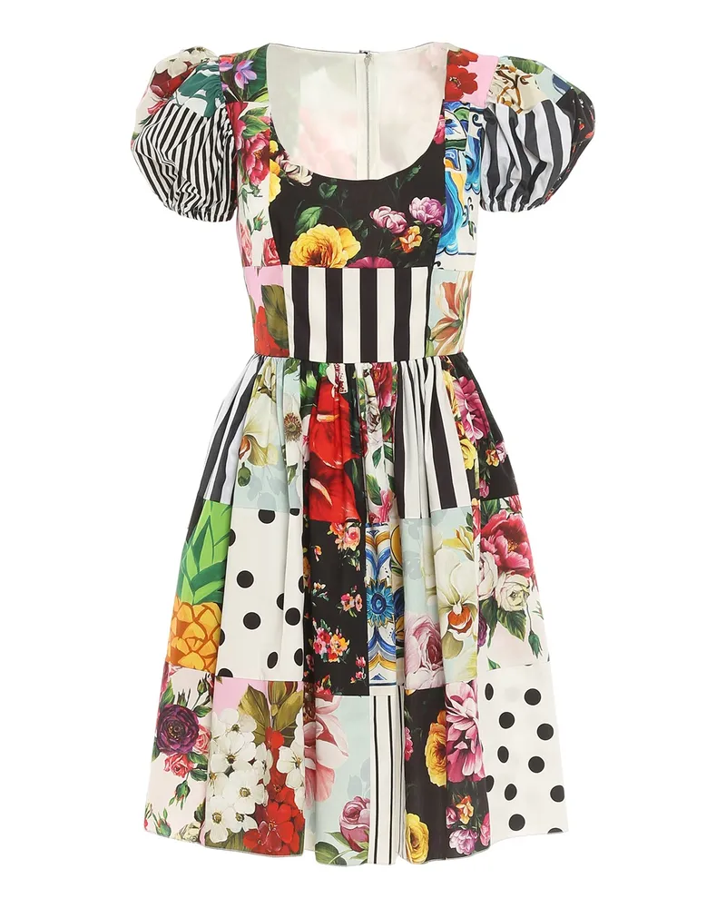 Dolce & Gabbana Knielanges Kleid - Bunt Bunt