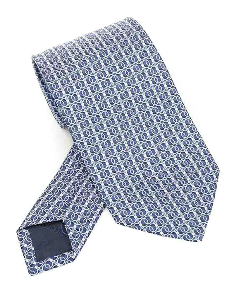 Ferragamo Krawatte - Hellblau Hellblau