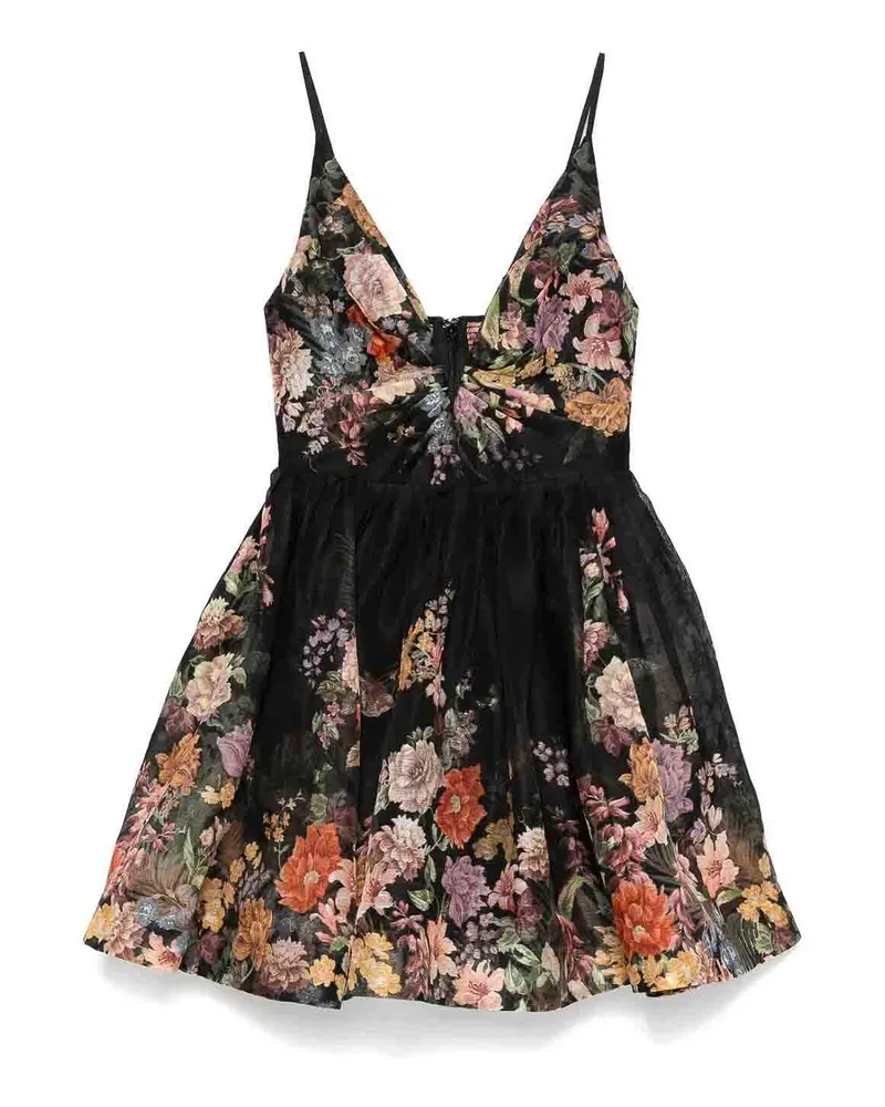 Zimmermann Maxikleid - Schwarz Schwarz
