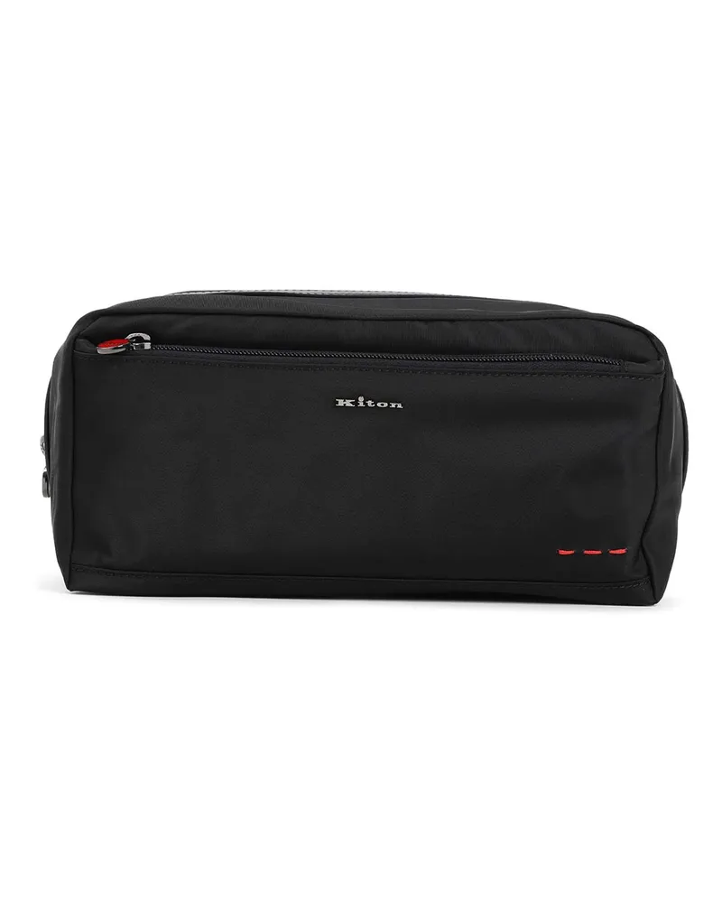Kiton Clutch - Schwarz Schwarz