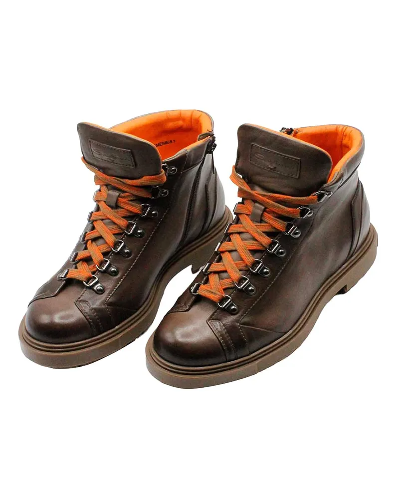 Santoni Stiefeletten - Beige Beige