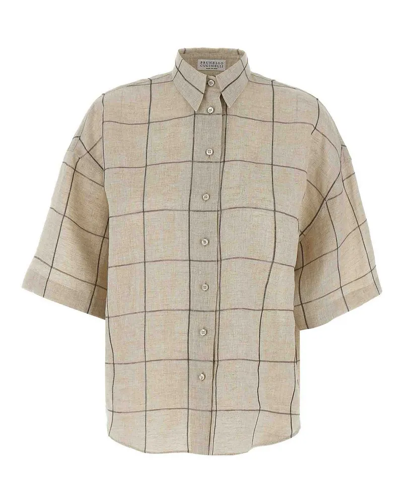 Brunello Cucinelli Hemd - Beige Beige