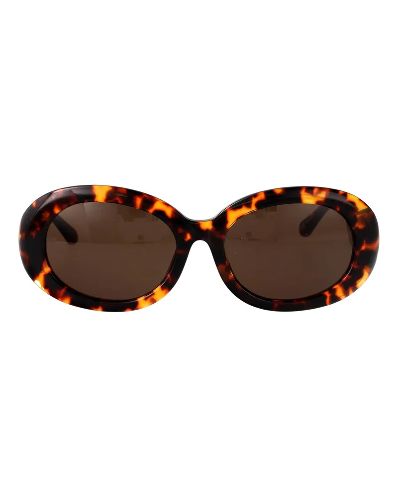 Linda Farrow Sonnenbrille - Braun Braun