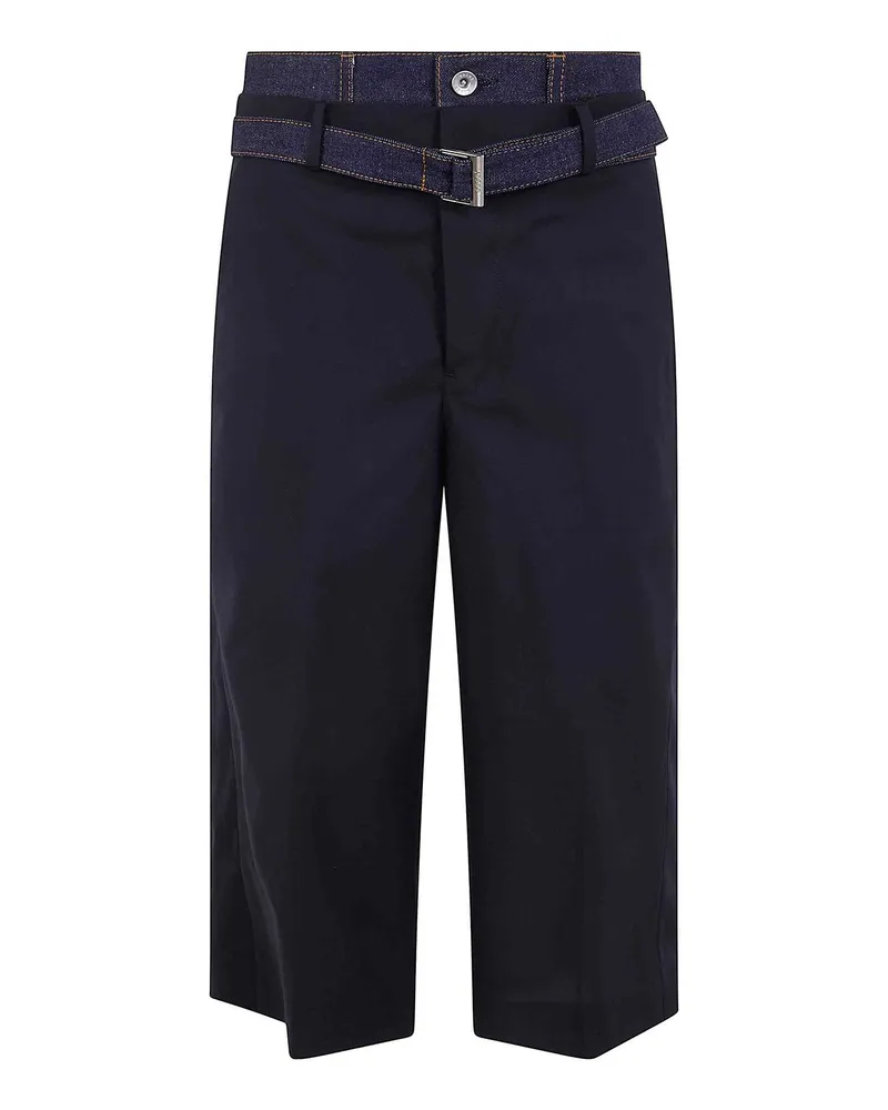 Sacai Casual Hose - Schwarz Schwarz